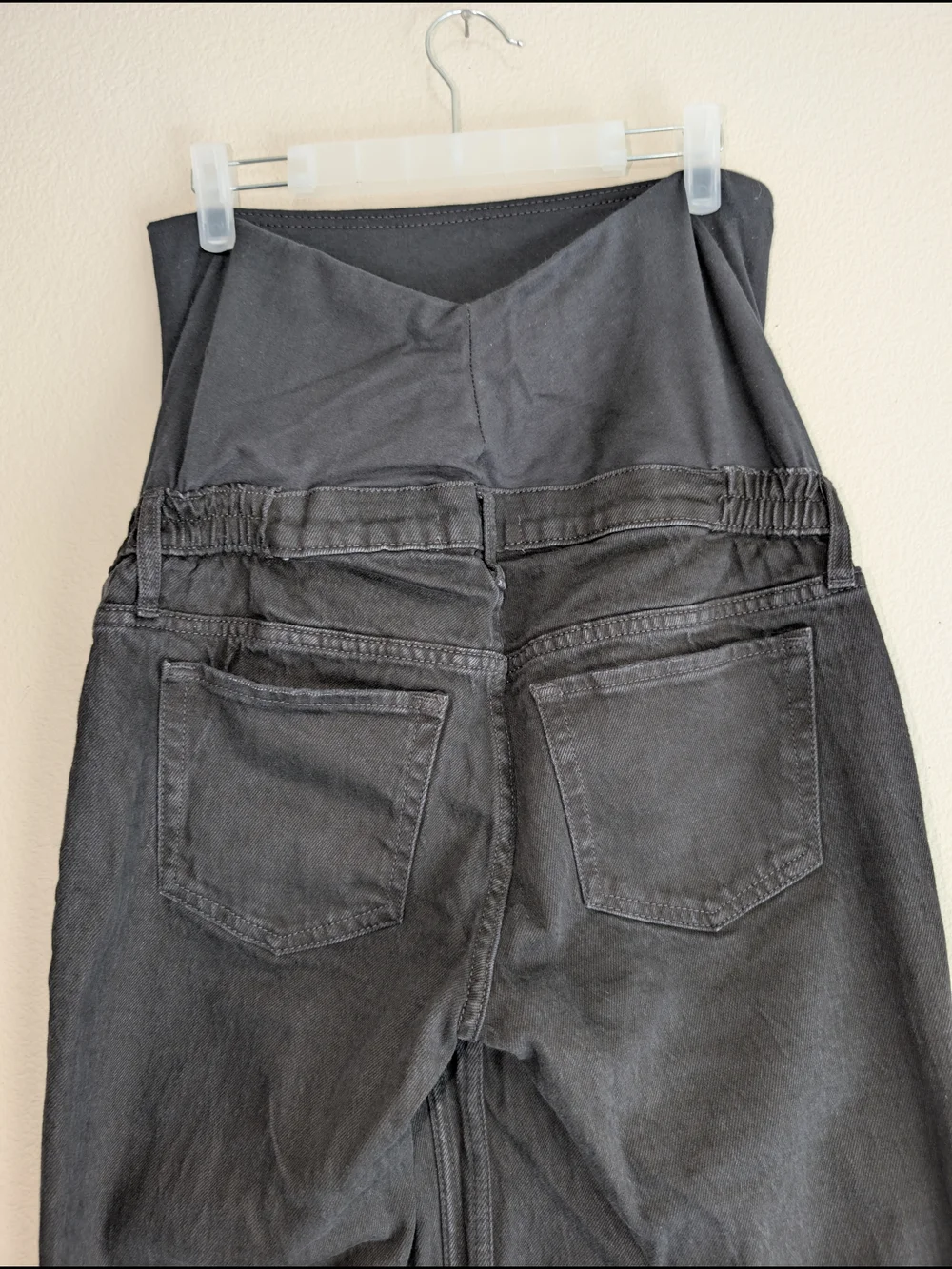 NWT Mango Maternity wide leg jeans Size 6 - Picture 8 of 14